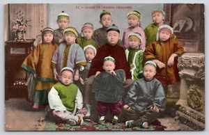 Chinese Children, Chinatown, San Francisco, CA c1908 Postcard - Picture 1 of 2