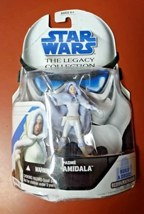 Star Wars Legacy Collection Padme Amidala Figure 2008 NEW In Very Poor Packaging - Picture 1 of 7