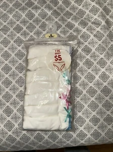 VTG Kmart 7 Girls Briefs Underwear Size Small 6/6x - Picture 1 of 2