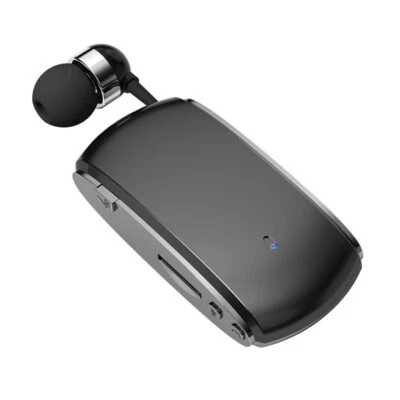 Bluetooth Headset Lavalier Retractable Plug-In Card Single Earphone Clip Headset - Image 1 of 4