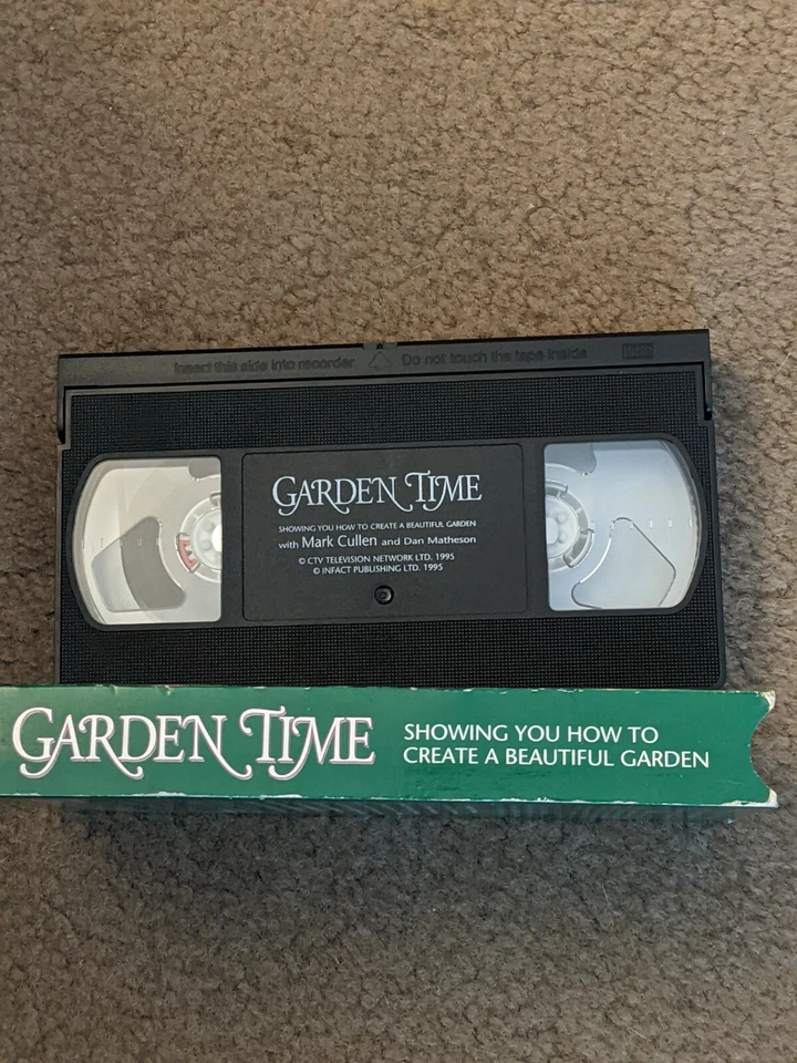 "Garden Time with Mark Cullen & Dan Matheson" RARE VHS! How To Beautiful Garden! - Image 1 of 1