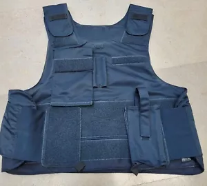 taktische ballistische Weste der POLIZEI , SK1, Typ: VBPFIN1025 , blau, Gr.: XL - Bild 1 von 4