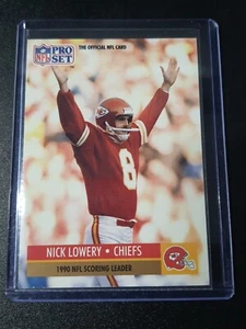 Nick Lowery - NFL Pro Set 1991 - Kansas City Chiefs - 1990 NFL Scoring Leader - Bild 1 von 2