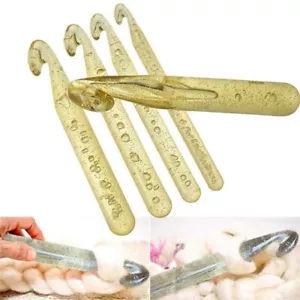 17cm Jumbo Crochet Hook Large Chunky Knitting Plastic 12mm 15mm 18mm 20mm - Picture 1 of 16