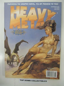 Heavy Metal Comic Fantasy Illustrated Mag.7/2002 Tip-In Plate 8 by Boris Vallejo - Bild 1 von 1