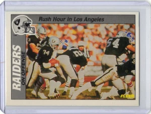 1988 Fleer Team Action Bo Jackson RC Raiders - Picture 1 of 2