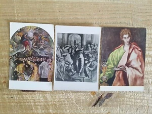 EL GRECO POSTKARTEN KUNST LOT.3 POSTKARTEN*P21 - Bild 1 von 7