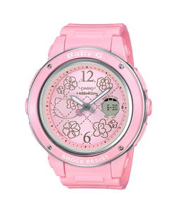 Reloj Casio BABY-G 25 Aniversario x "HELLO KITTY" BGA-150KT-4B Rosa Limitado - Imagen 1 de 5