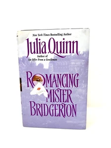Romancing Mister Bridgerton Julia Quinn Hardcover Book Club Edition 2002 Avon - Picture 1 of 7