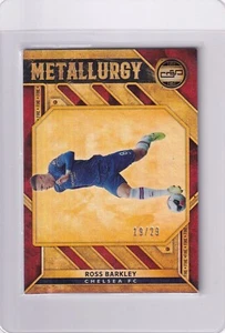 Tarjeta Chelsea 2019-20 Panini Gold Standard Metallurgy Fine/29 Ross Barkley #M-23 - Imagen 1 de 2