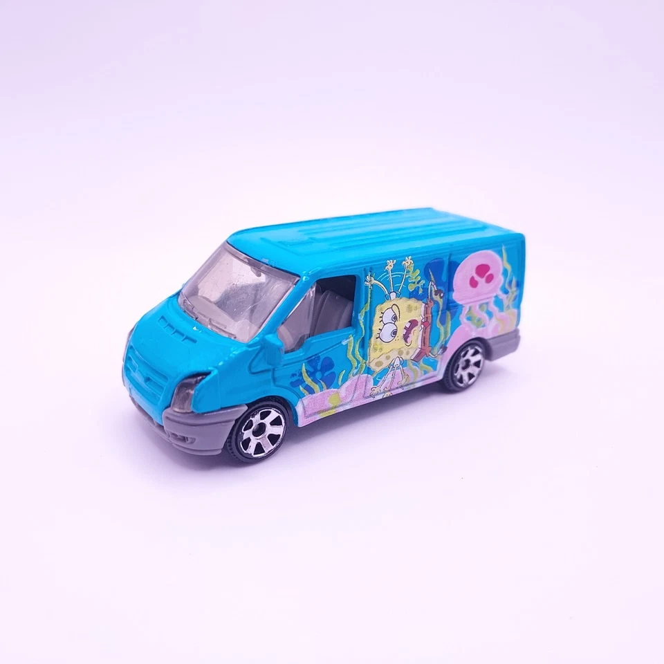 2006 SPONGEBOB SQUAREPANTS FORD TRANSIT VAN HOT WHEELS POP CULTURE - Image 1 of 3