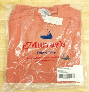 Murrays Toggery Shop Nantucket Reds Crewneck Sweater with Logo - Picture 1 of 1