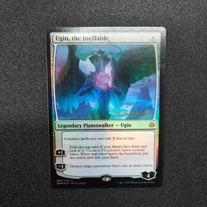 Mtg, Ugin The Ineffable, War of the Spark, Foil, Prerelease Promo , English, NM - Picture 1 of 12
