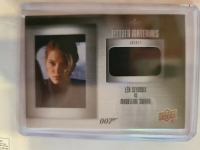 Lea Seydoux 2020 UD James Bond Villains & Henchmen Bonded Materials Swatch BM-16 - Image 1 of 3