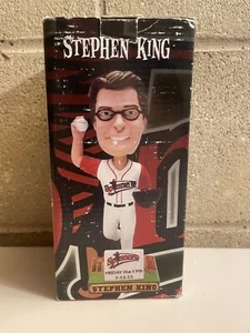 SGA Stephen King Friday the 13th Author Bobblehead RARE Lowell Spinners Red Sox - Picture 1 of 9