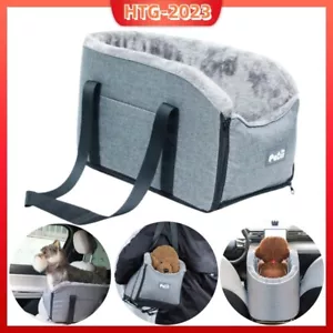 Dog Booster Seat Pet Cat Car Seat Puppy Console SUV Secure Safety Travel Seat US - Picture 1 of 8