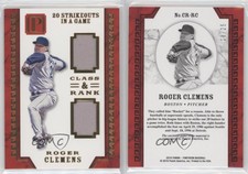2016 Panini Pantheon Class and Rank Gold /25 Roger Clemens #CR-RC
