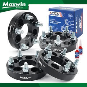 4PC 1" Wheel Spacers 5x100 to 5x114.3 fit Toyota Corolla Chrysler Sebring 64.1mm - Picture 1 of 13