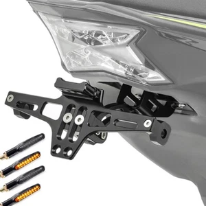 Set Portamatriculas + 4x Intermitentes para Benelli TRK 502 / X KB2 - Imagen 1 de 11