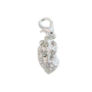 John Wind Charm Pave Erdnuss Silber Neu Maximal Kunst Mode Schmuck - Bild 1 von 1