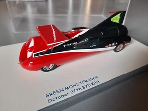 Rare & Stunning 1:43 Resin 1964 Green Monster Land Speed Record Car ,MIB - Picture 1 of 1