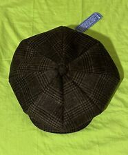 Mens Classic Style Brown Newsboy hat, Pan PacSight, Classic Style , XL, XXL New!