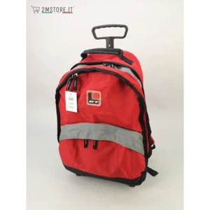 DT Red School Swimming Pool Gym Primary Medium Backpack Cart 3 Compartment - Picture 1 of 8