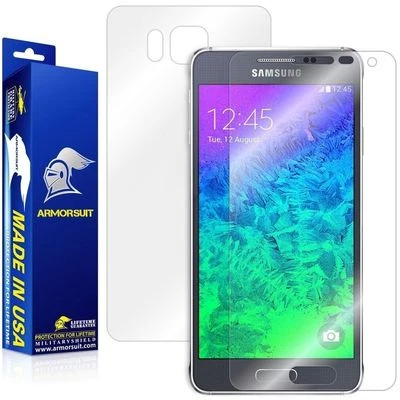 ArmorSuit MilitaryShield Samsung Galaxy Alpha Screen Protector + Full Body Skin - Image 1 of 4