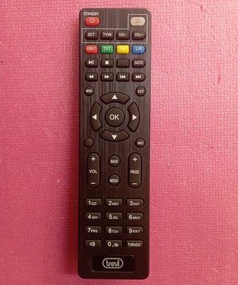 TELECOMANDO per Decoder Digitale Terrestre HD DVBT-T2 TREVI HE3378 T2 - Immagine 1 di 2