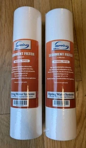 iSpring FP15 5 Micron 10" x 2.5" Sediment Filter Cartridges - 2 PACK - Picture 1 of 8