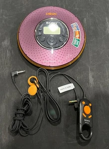 Sony PSYC MP3/ATRAC Tragbarer CD Player CD Walkman Lila D-NE320 - Bild 1 von 8