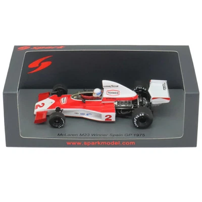 Spark 1:43  Texaco McLaren M23 1975 Spanish GP Winner Jochen Mass F1 - Image 1 of 3