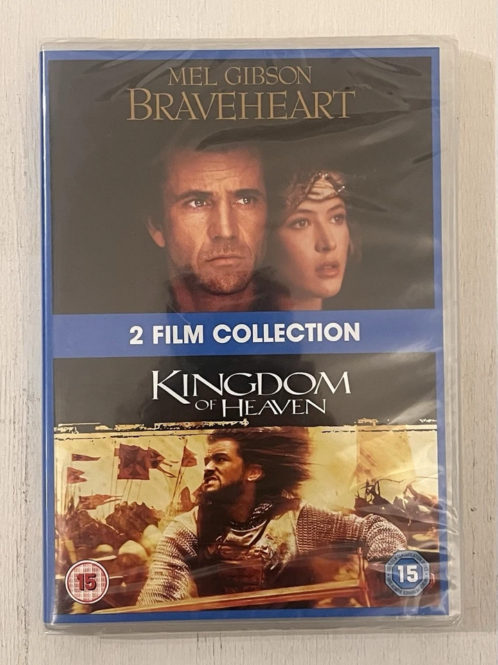 Braveheart / Kingdom of Heaven (DVD, 2010) Brand New & Sealed - Image 1 of 1