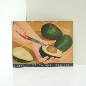 Vintage 1937 Library of Calavo Recipes Cook Book Booklet Avocado Color Litho Ad - Picture 1 of 5