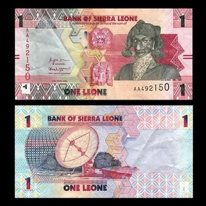 Banknote SIERRA LEONE 1 Leone BAI-BUREH 2022 P-34 Uncirculated SEE PHOTOS BX-375 - Picture 1 of 1