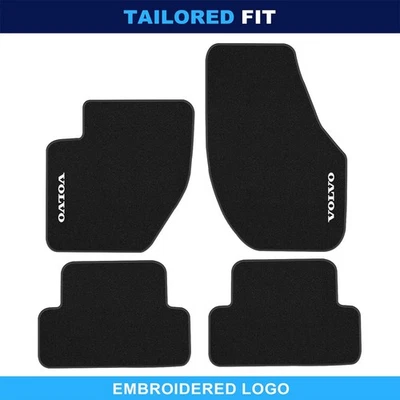 Alfombrillas de terciopelo de calidad para Volvo V40 2016-2021 Foto 1 de 4