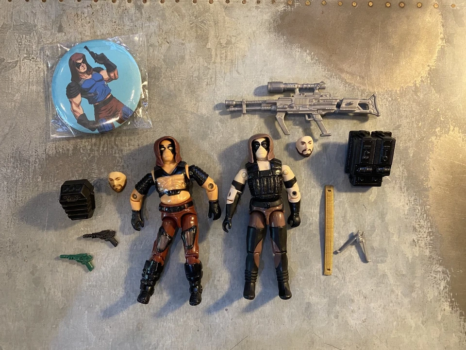 Lote 100% Completo GI Joe ARAH Dreadnok Zartan 1984 y 2001 De Colección EXCELENTE Foto 1 de 4