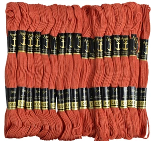 Anchor Cotton Threads Knitting Cross & Long Stitching Soft Stranded , 25 Pack - Picture 1 of 5