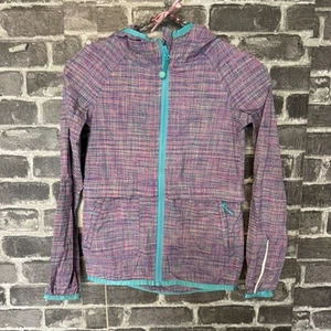 Ivivva by Lululemon purple full zip jacket pockets SIZE 6 - Picture 1 of 11
