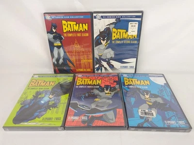 The Batman Complete Series DVD Lot Seasons 1-5 DC Comics Kids Collection 2004-08 - Image 1 of 4