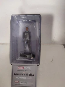 FIGURINE EAGLEMOSS MARVEL MOVIES - CAPTAIN AMERICA - HOWARD STARK - NEUF 2017 - Imagen 1 de 3