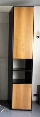 Mobile soggiorno Molteni serie 505, anno 1988, ante in noce naz. Ottimo stato. - Immagine 1 di 4