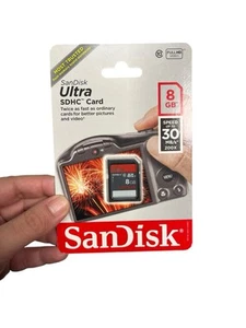 SanDisk 8 GB ULTRA SDHC™ CARD - Up To 40 MB/s New Sealed - Picture 1 of 4