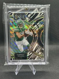 2023 Panini Select - Premier Level Garrett Wilson #115 Zebra Prizm - Bild 1 von 1