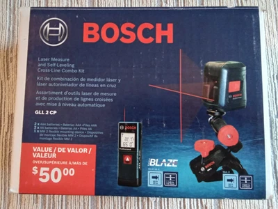 BOSCH Láser Medida y Línea Cruzada GLL2CP Foto 1 de 4