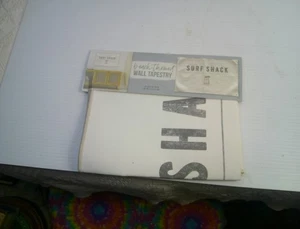Surf Shack Strand Thema Wandteppich 20” x 30” Wohndeko NEU - Bild 1 von 3