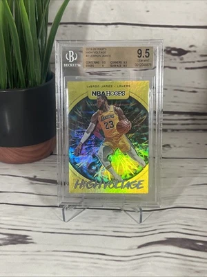 Panini Hoops 2019 - Lebron James - alto voltaje - #2 - BGS 9,5 Foto 1 de 2
