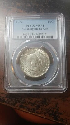 1952 Silver Washington Carver Half Dollar 50C PCGS MS64                     4439 - Image 1 of 4