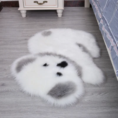 Süß Fellimitat Panda Koala Bereich Teppich Matte Pad Flauschig Kissen Heim Dekor - Bild 1 von 4