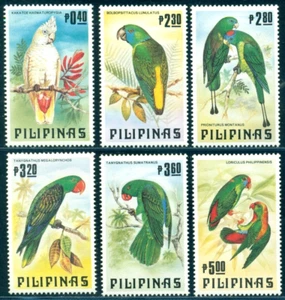 1984 Birds,Parrots,cockatoo,hanging parrot,guaiabero , Philippines,1556,MNH - Picture 1 of 1